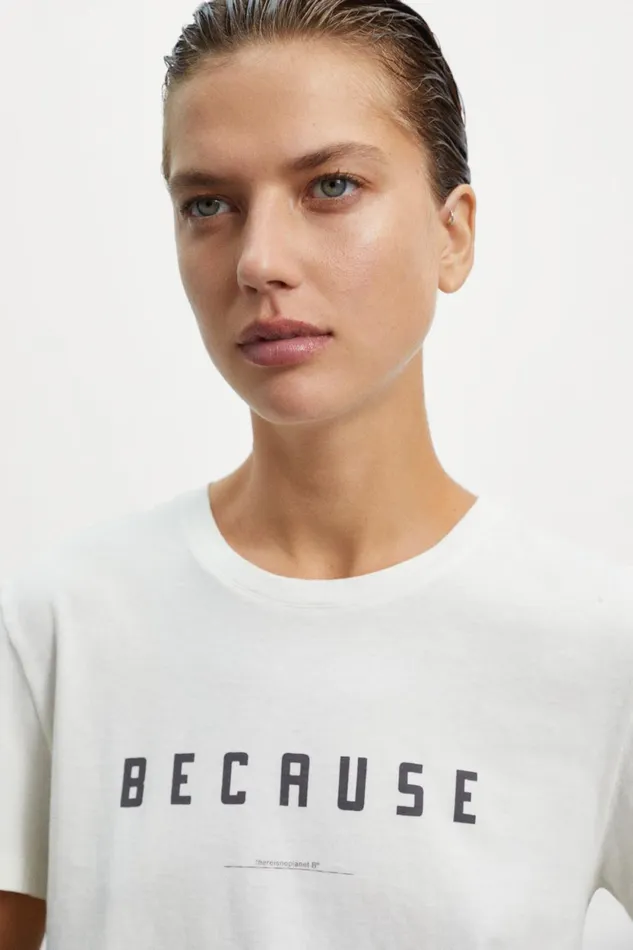 Women White Perth TShirt Ecoalf TShirts