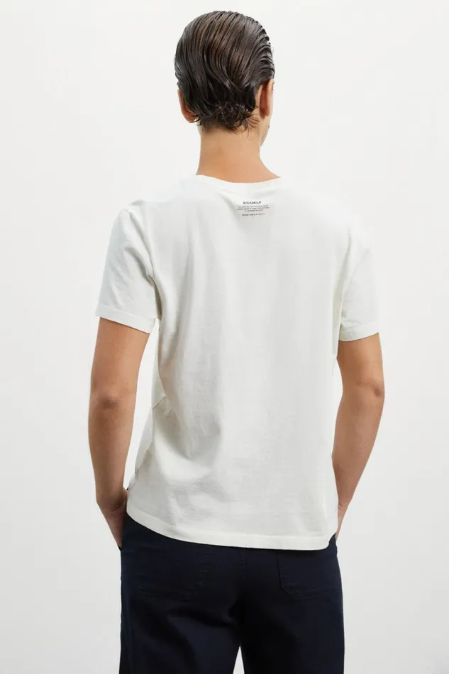 Women White Perth TShirt Ecoalf TShirts