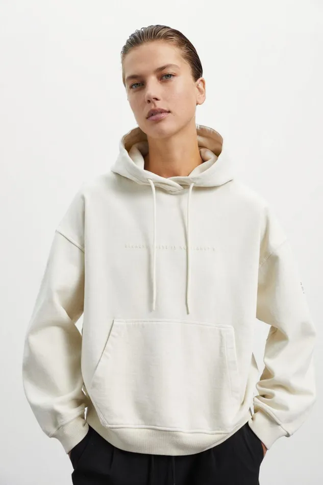 Women White Seul Sweatshirt Ecoalf Sweatshirts