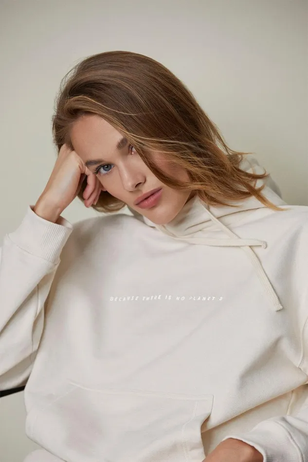 Women White Seul Sweatshirt Ecoalf Sweatshirts