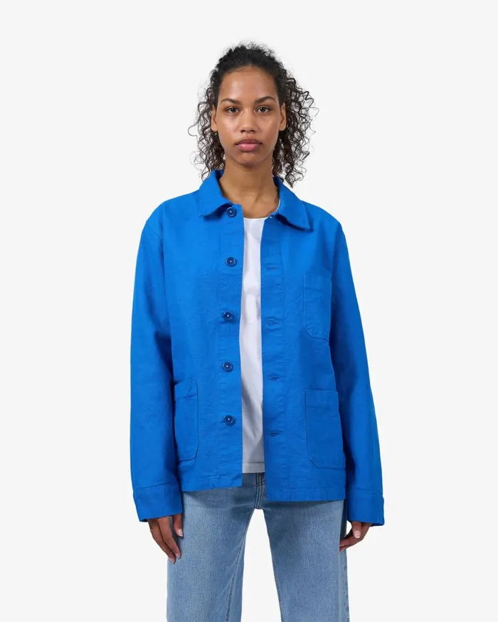 Women Workwear Jackets Colorful Standard Organic Workwear Jacket Desert Khaki