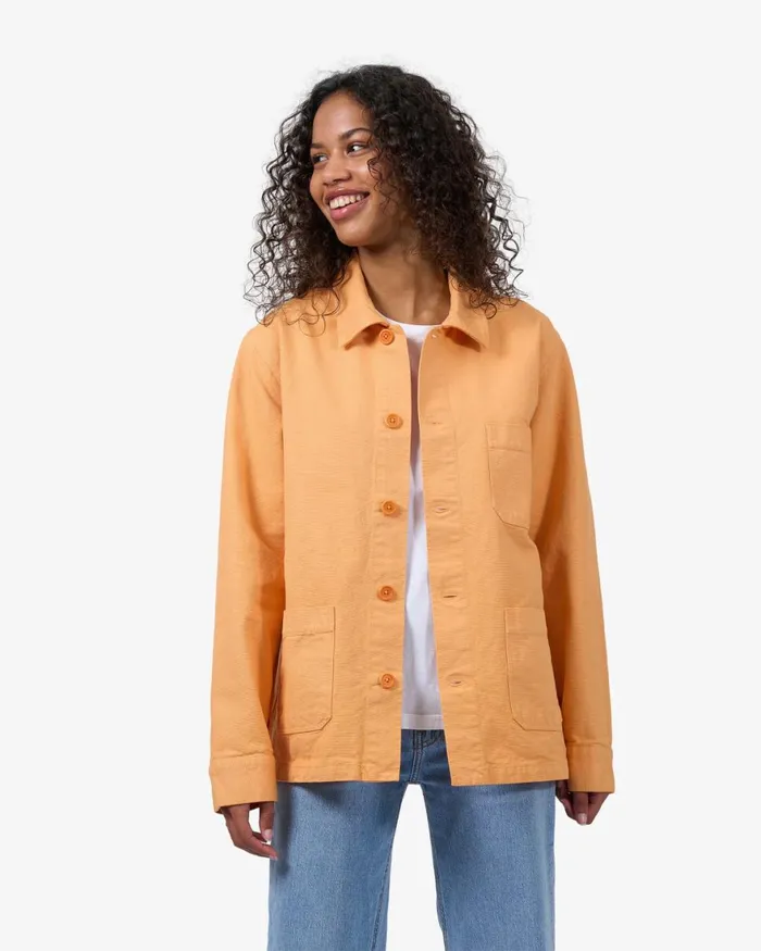 Women Workwear Jackets Colorful Standard Organic Workwear Jacket Navy Blue