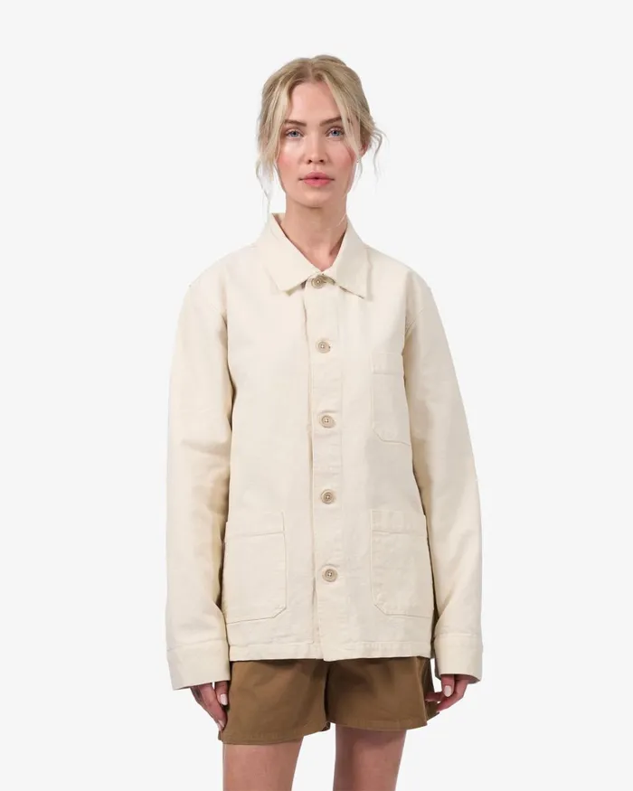 Women Workwear Jackets Colorful Standard Organic Workwear Jacket Soft Lavender