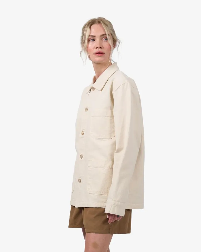 Women Workwear Jackets Colorful Standard Organic Workwear Jacket Soft Lavender