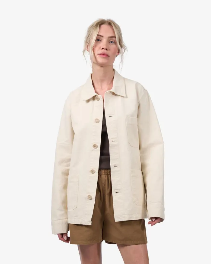 Women Workwear Jackets Colorful Standard Organic Workwear Jacket Soft Lavender