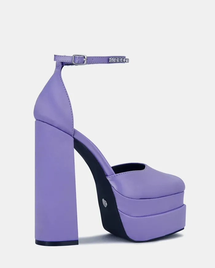 Women ZAGUAR PURPLE Platforms NOVO Shoes