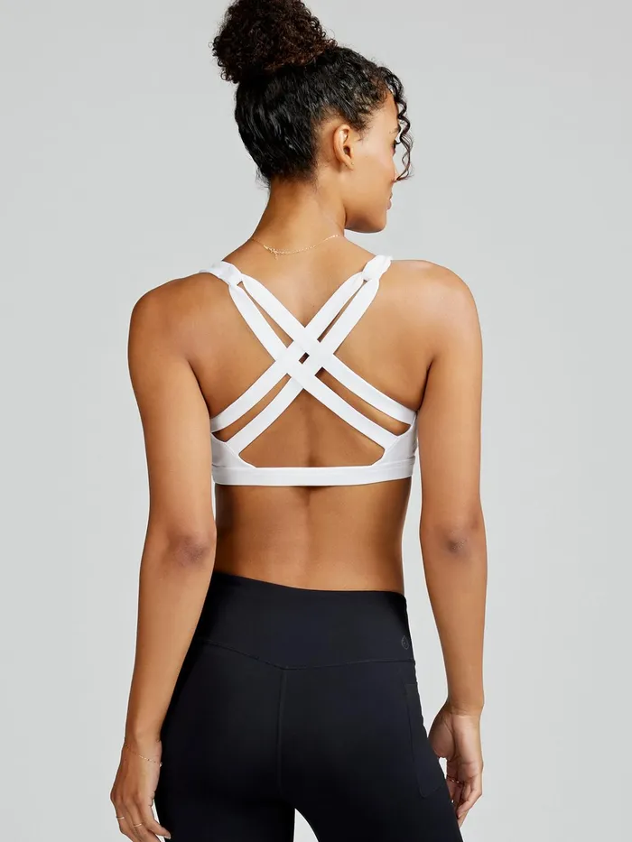 Yoga Studio Women Tasc Performance Sculptive Flow Sports Bra