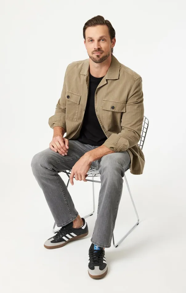 Zach Straight Leg In Mid Smoke Brushed Williamsburg Men Mavi Jeans Denim Zach Straight Leg In Mid Smoke Brushed Williamsburg Men Mavi Jeans Denim