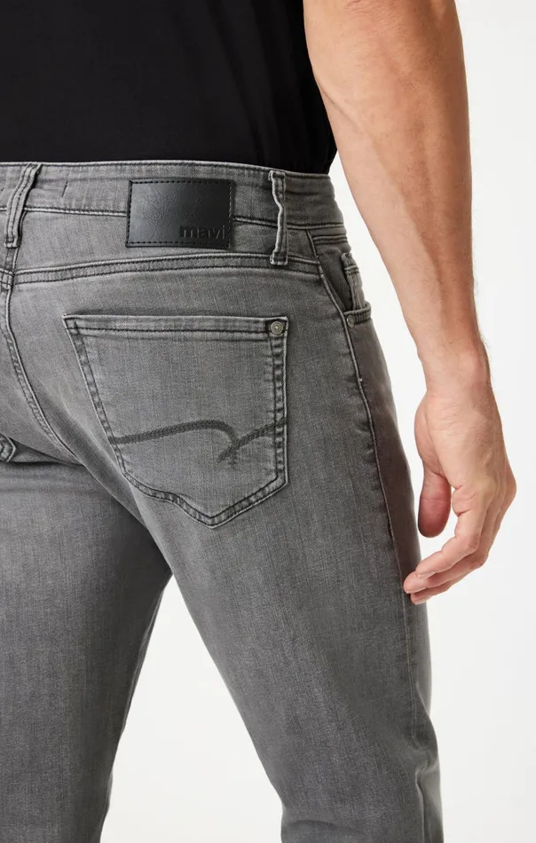 Zach Straight Leg In Mid Smoke Brushed Williamsburg Men Mavi Jeans Denim Zach Straight Leg In Mid Smoke Brushed Williamsburg Men Mavi Jeans Denim
